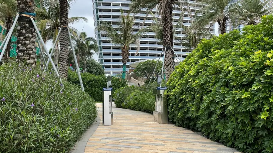 Система разводных ворот из нержавеющей стали