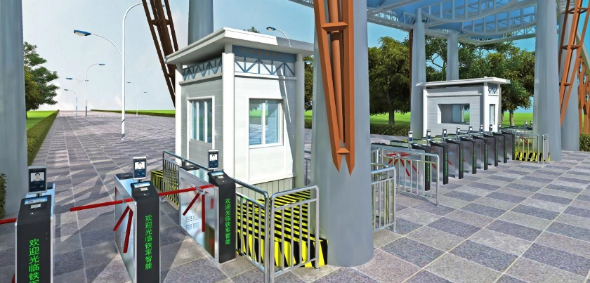 Интеллектуальные пешеходные ворота с распознаванием лиц