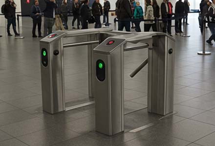 Коммерческие разводные барьерные ворота