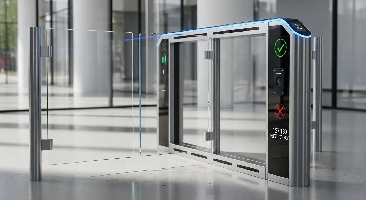 Интеллектуальные пешеходные ворота с помощью искусственного интеллекта