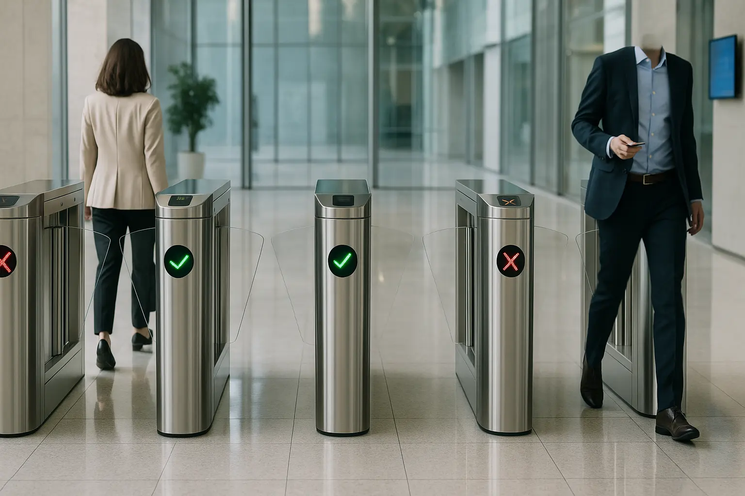 Двунаправленные врата скорости