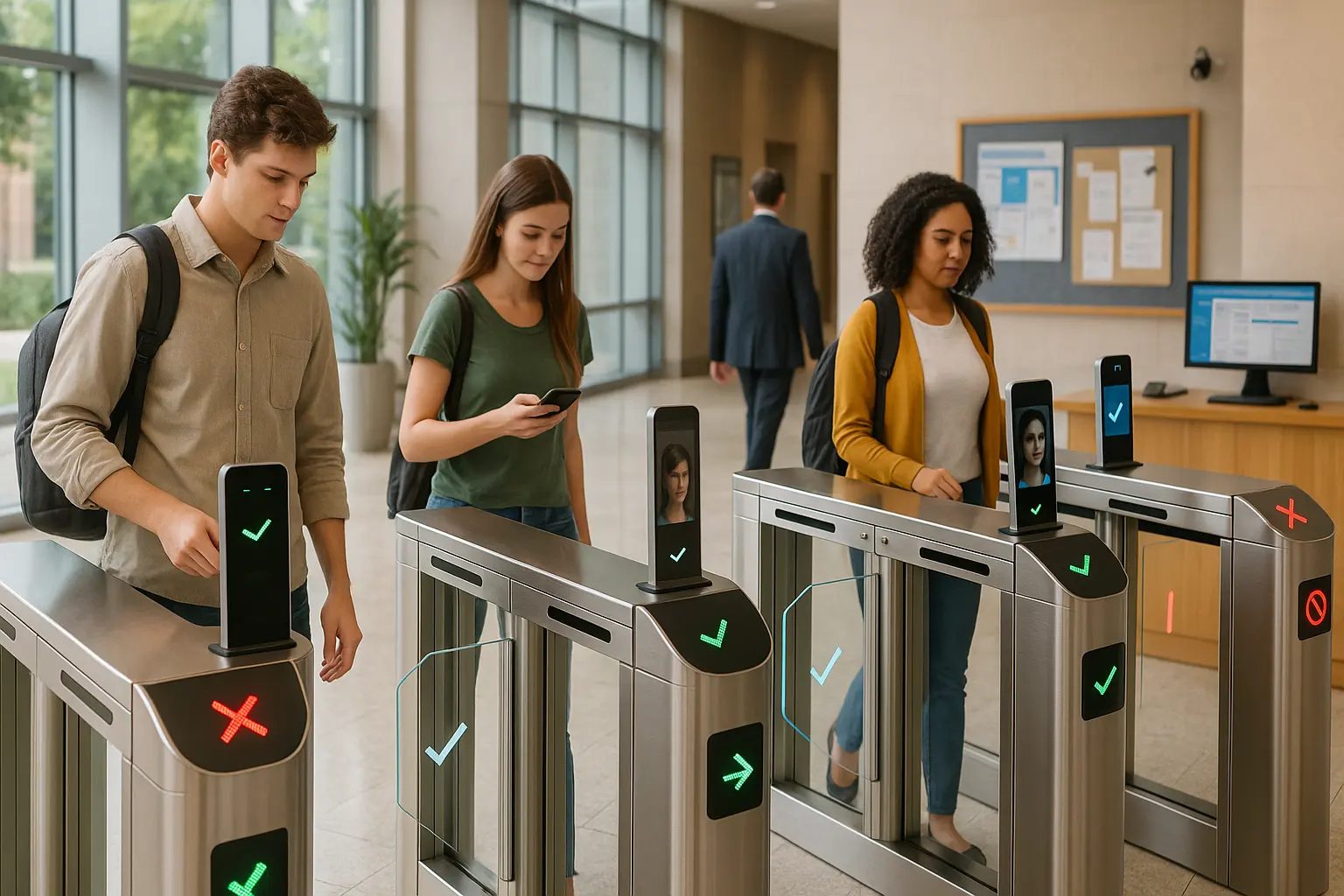 Ворота контроля доступа к кампусу