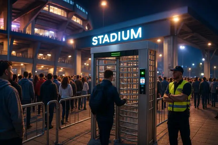 Моторизованные турникетные ворота