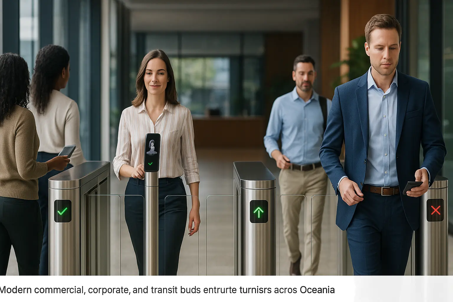 Решение для входных ворот скорости в Океании