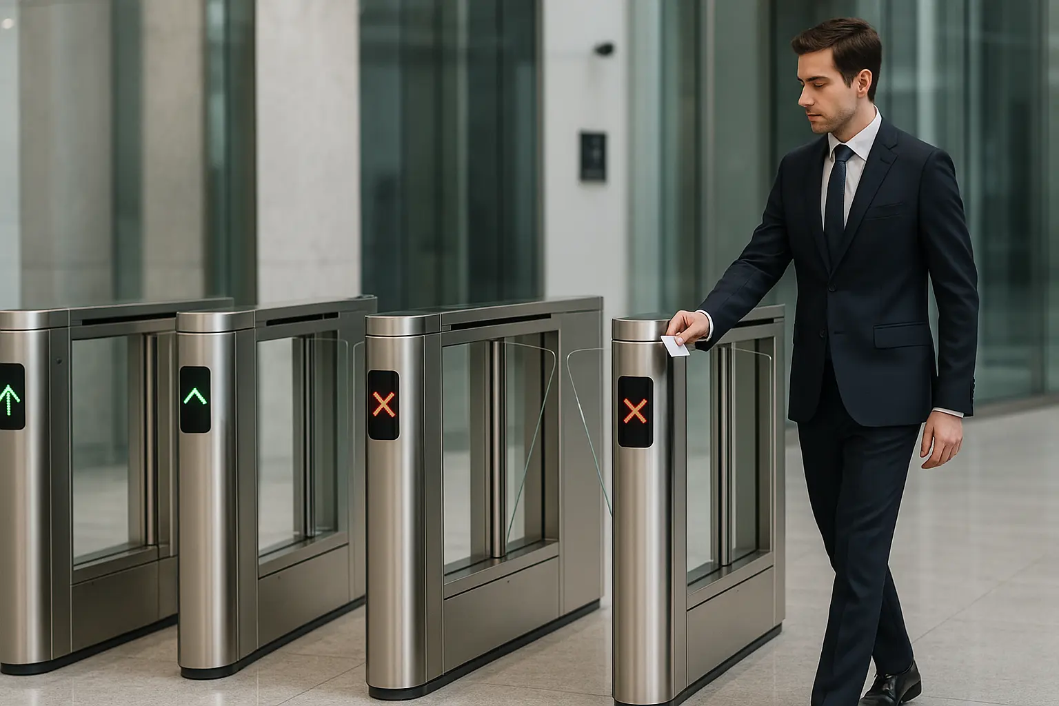 Турникет скоростных ворот