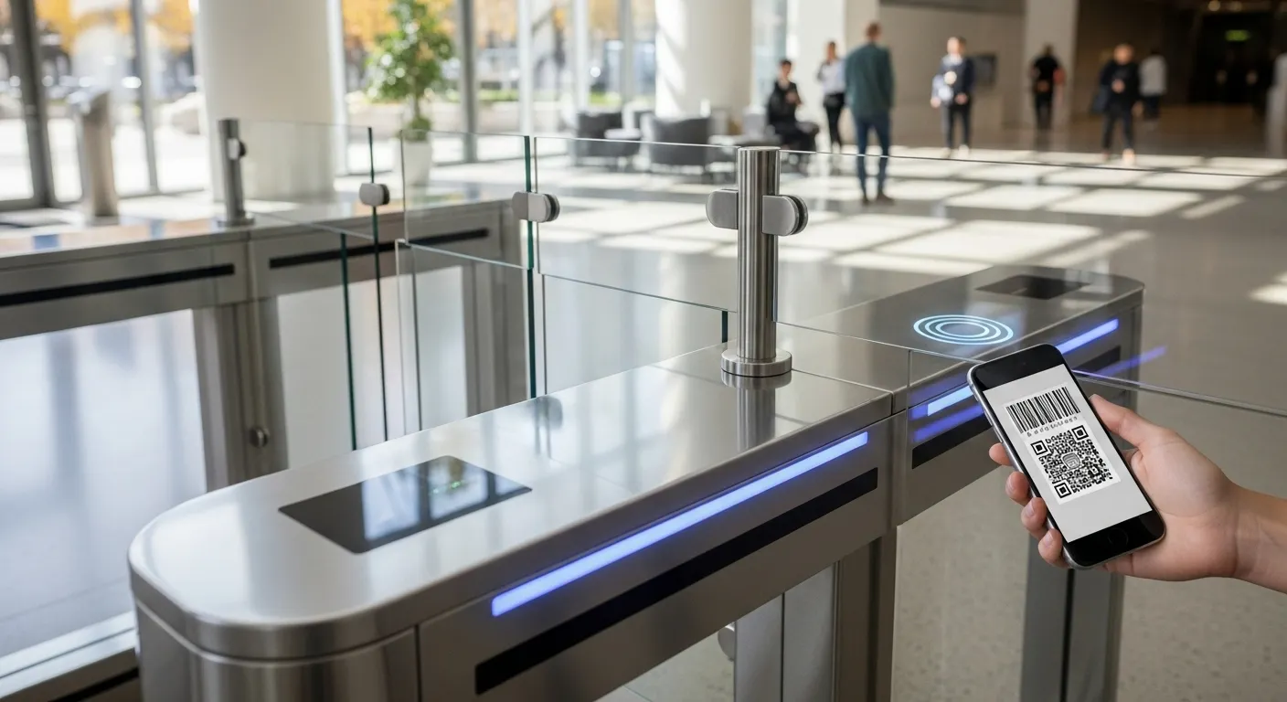 Штрих-код турникета