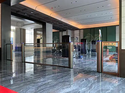 Турникет скоростных ворот для спортзала