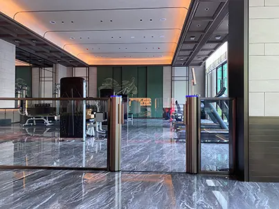 Система контроля доступа к входу в спортзал