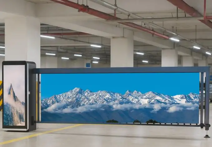 Parking Barrier Gate For Shopping Mall