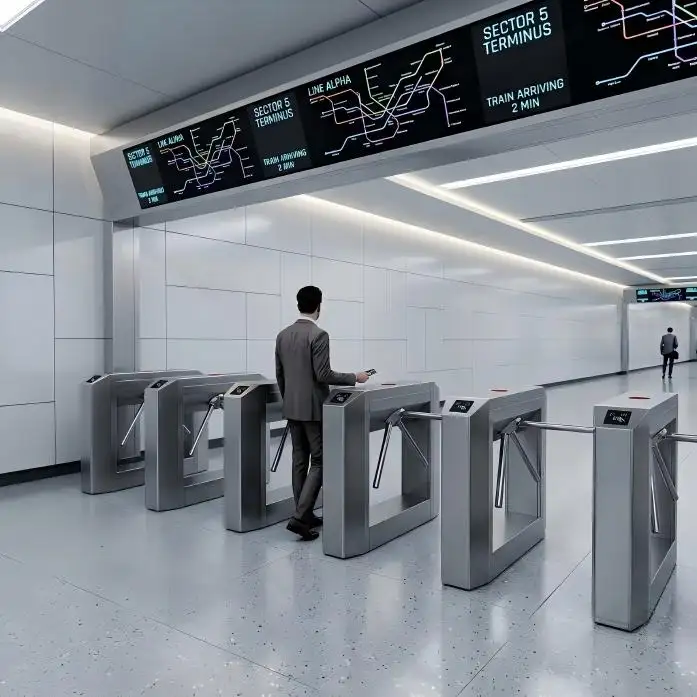 Поставщик турникетов для станции метро