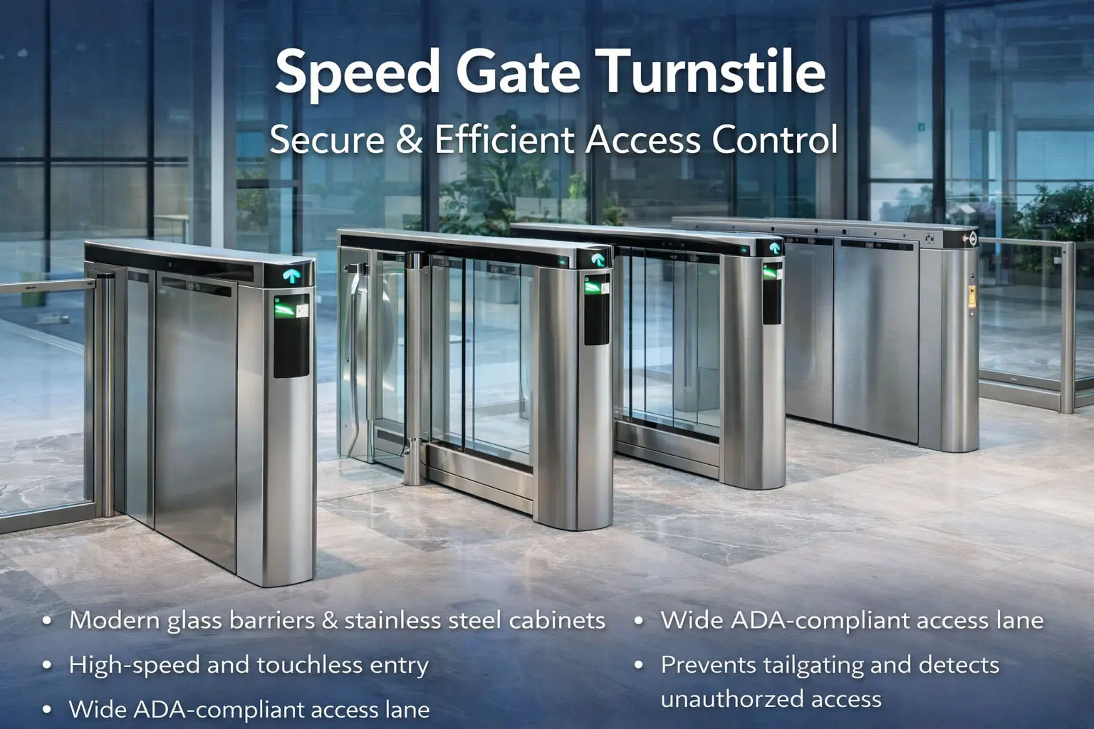 Турникет скоростных ворот: The Future of High-Speed Access Control